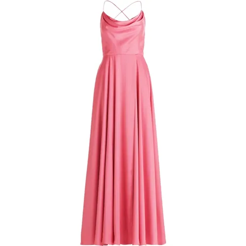 Abendkleid mit Wasserfallausschnitt , Damen, Größe: XL - Vera Mont - Modalova