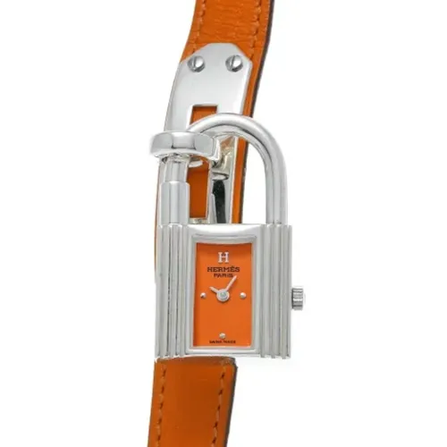 Pre-owned Stainless Steel watches , female, Sizes: ONE SIZE - Hermès Vintage - Modalova