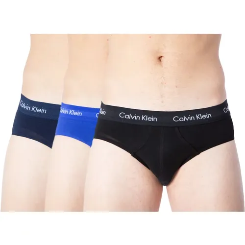 Herren 3er-Pack Low-Rise Hip Briefs , Herren, Größe: M - Calvin Klein - Modalova