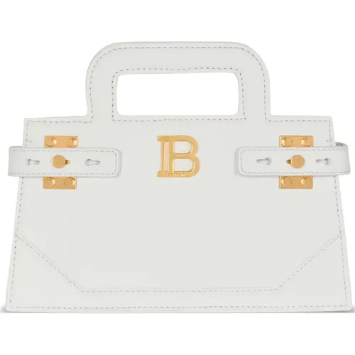 Schicke Kleine Top-Griff Tasche - Balmain - Modalova