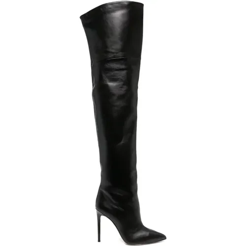 Elegant Over the Knee Boots , female, Sizes: 4 1/2 UK, 3 UK, 5 UK, 8 UK - Paris Texas - Modalova