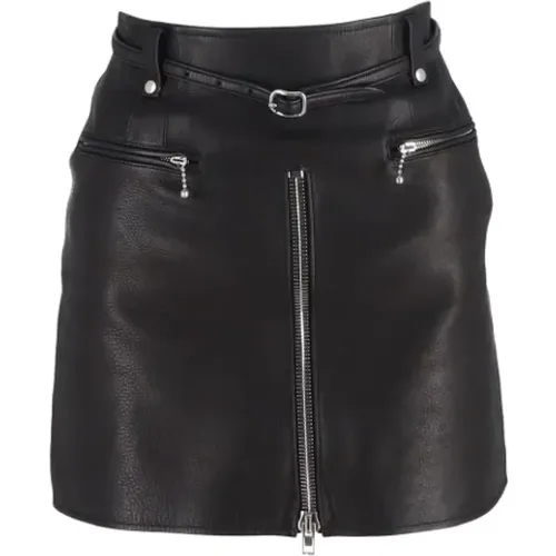 Pre-owned Leder bottoms , Damen, Größe: 2XS - Alexander Wang Pre-owned - Modalova