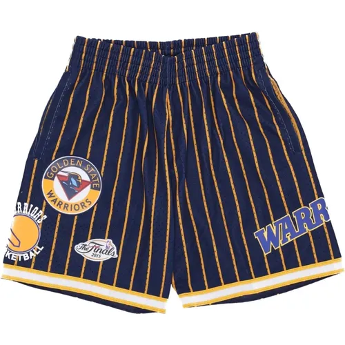 NBA Hometown Mesh Basketball Shorts , Herren, Größe: L - Mitchell & Ness - Modalova