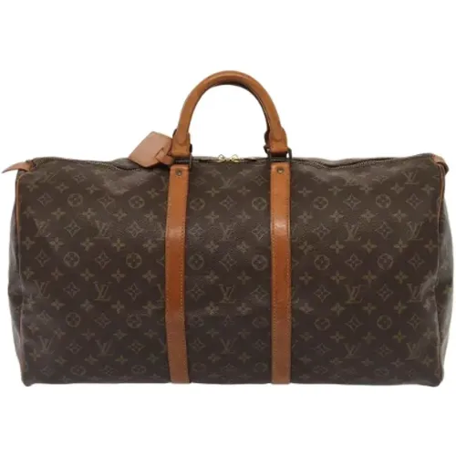 Pre-owned Canvas travel-bags , female, Sizes: ONE SIZE - Louis Vuitton Vintage - Modalova