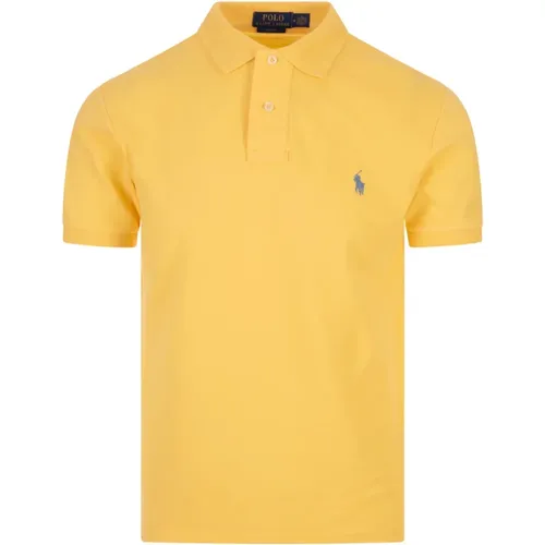 Gelbes Slim Fit Polo Shirt - Ralph Lauren - Modalova