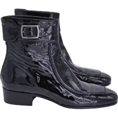 Pre-owned Leder boots , Damen, Größe: 39 EU - Yves Saint Laurent Vintage - Modalova