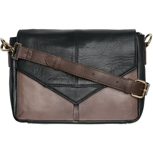 Leder Cross-Body Tasche , Damen, Größe: ONE Size - Btfcph - Modalova