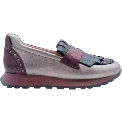 Klassische Loafer Schuhe , Damen, Größe: 36 EU - Hispanitas - Modalova
