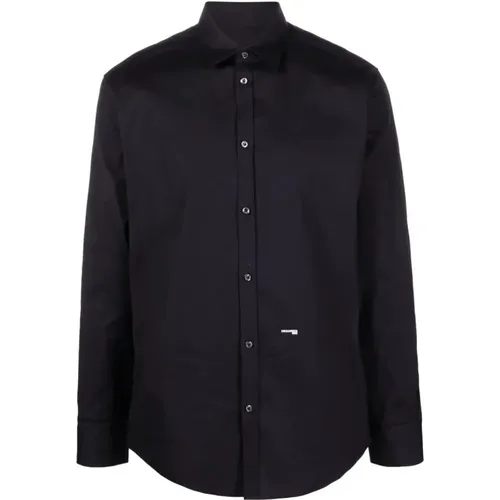 Mini D2 Relax Shirt , male, Sizes: XL, L, 3XL, 2XL, M - Dsquared2 - Modalova