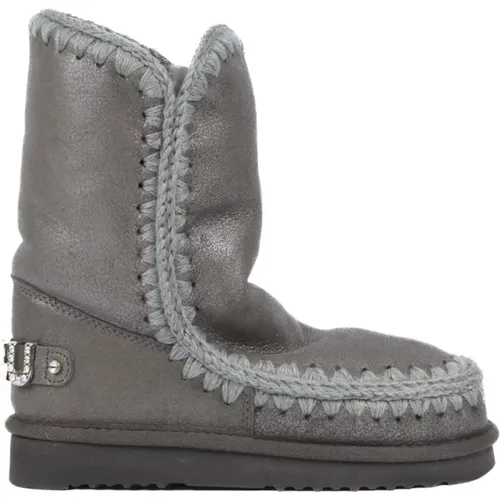 Graue Eskimo 24 Stiefel , Damen, Größe: 40 EU - Mou - Modalova