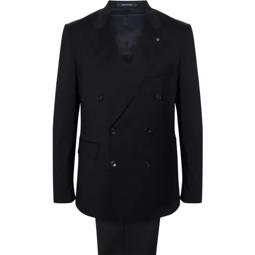 MultiColour Suit Set Blazer Trousers , male, Sizes: 2XL - Tagliatore - Modalova