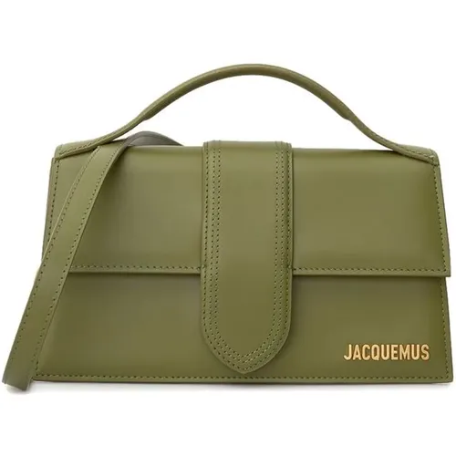 Grüne Leder-Schultertasche - Jacquemus - Modalova