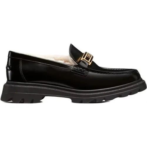 Loafer Shoes Shearling Ss22 , female, Sizes: 1 UK - Dior - Modalova