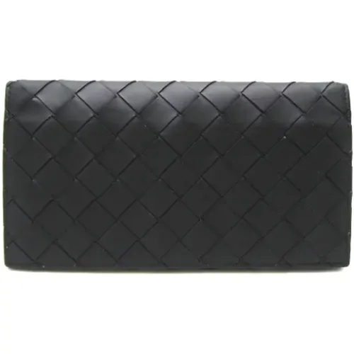 Pre-owned Leather wallets , female, Sizes: ONE SIZE - Bottega Veneta Vintage - Modalova