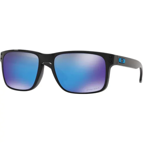 Holbrook Sunglasses in Polished /Prizm Sapphire , male, Sizes: 55 MM - Oakley - Modalova