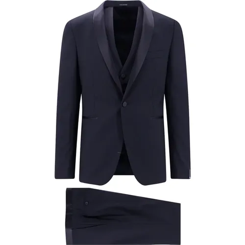 Ss23 Wool Suit Set , male, Sizes: 2XL, S - Tagliatore - Modalova