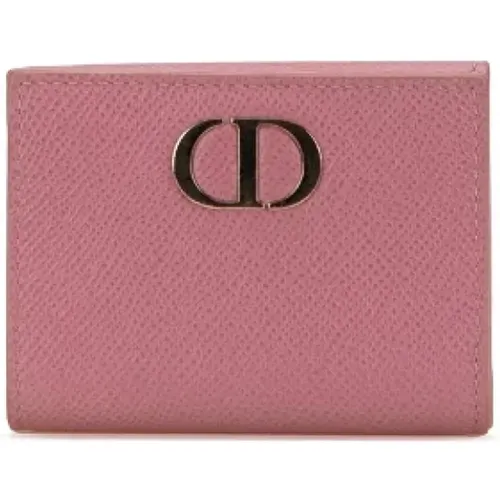 Pre-owned Leather wallets , female, Sizes: ONE SIZE - Dior Vintage - Modalova