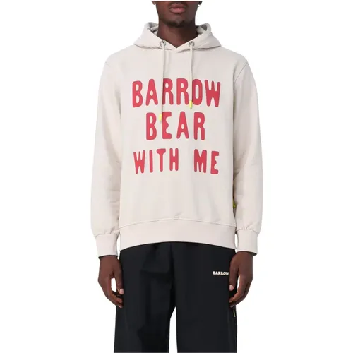 Hoodie Sweatshirt , male, Sizes: S - Barrow - Modalova