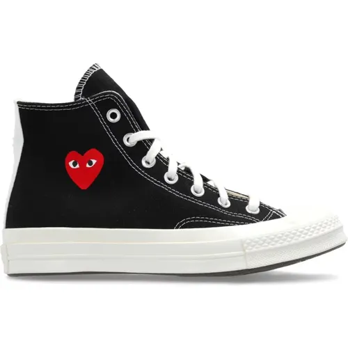 X Converse , male, Sizes: 4 UK, 8 UK, 11 UK, 3 UK, 8 1/2 UK, 10 UK, 7 UK, 5 UK, 12 UK, 5 1/2 UK, 6 UK, 9 UK - Comme des Garçons Play - Modalova