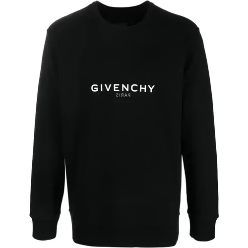 Schwarzer Sweatshirt für Männer Aw24 , Herren, Größe: M - Givenchy - Modalova