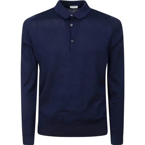 Bradwell Shirt LS , male, Sizes: M, XL, L, 2XL, S - John Smedley - Modalova