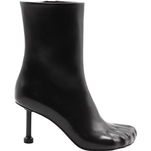 Fetish Heeled Boots , female, Sizes: 4 UK, 5 UK - Balenciaga - Modalova