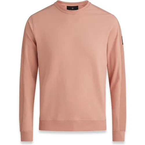 Transit Rust Sweatshirt , male, Sizes: M, L, XL - Belstaff - Modalova