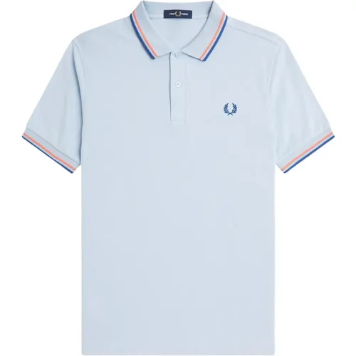 Double Stripe Polo Shirt M3600 , male, Sizes: S - Fred Perry - Modalova