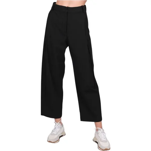 Stylish Wide Leg Trousers , female, Sizes: L - Edwin - Modalova