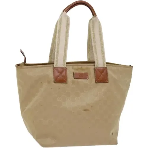 Pre-owned Canvas gucci-bags , female, Sizes: ONE SIZE - Gucci Vintage - Modalova