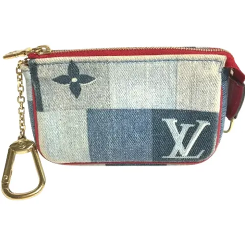 Pre-owned Denim wallets , female, Sizes: ONE SIZE - Louis Vuitton Vintage - Modalova