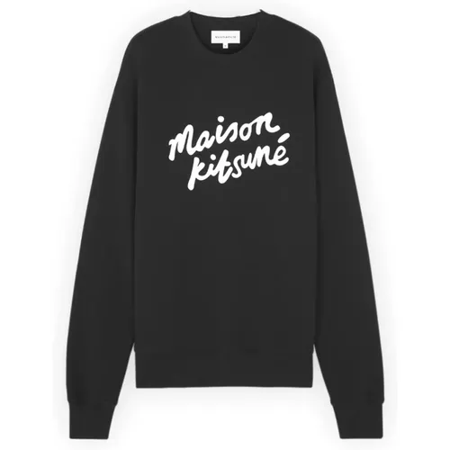 Stylish Sweatshirt , male, Sizes: S - Maison Kitsuné - Modalova