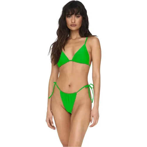 Carrie Tie Bikini Slip , Damen, Größe: L - Only - Modalova