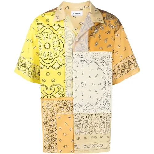Bandana Print Shirt , male, Sizes: M - Kenzo - Modalova