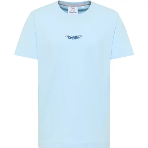 Basic Line T-Shirt , Herren, Größe: 3XL - carlo colucci - Modalova
