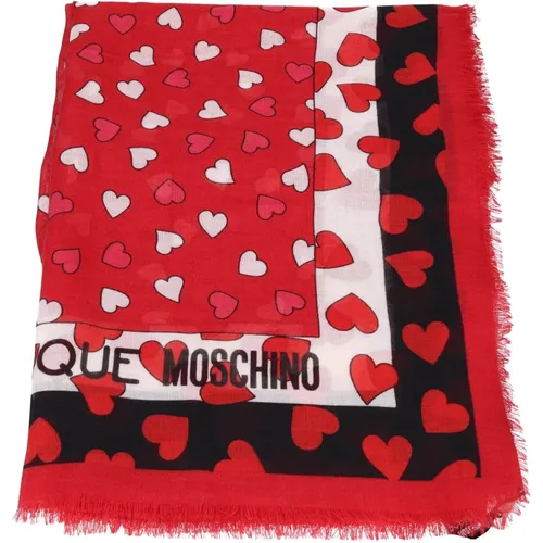 Schals Rot Moschino - Moschino - Modalova