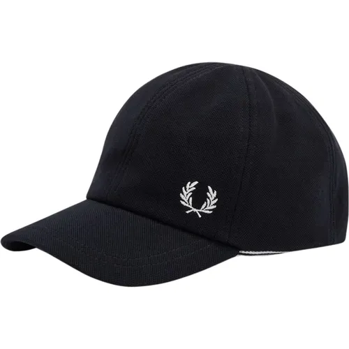 Classic Pique Cap , male, Sizes: ONE SIZE - Fred Perry - Modalova