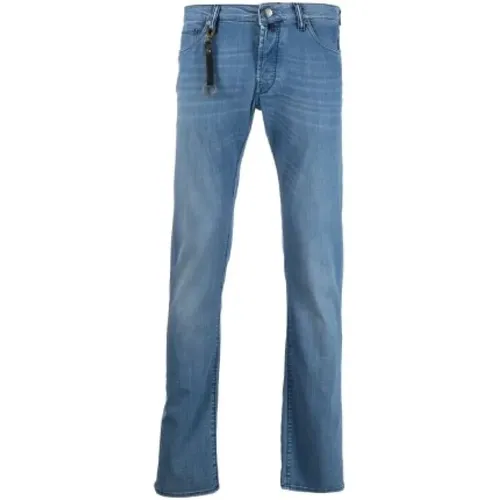 Skinny Jeans , male, Sizes: W30 - Incotex - Modalova
