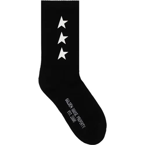 Star Socks Low Cost Unisex , male, Sizes: L, M - Golden Goose - Modalova