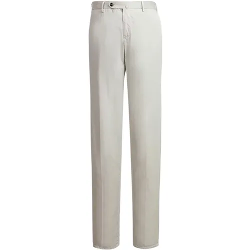 Slim-fit Grey Chino Trousers , male, Sizes: 3XL - PT Torino - Modalova