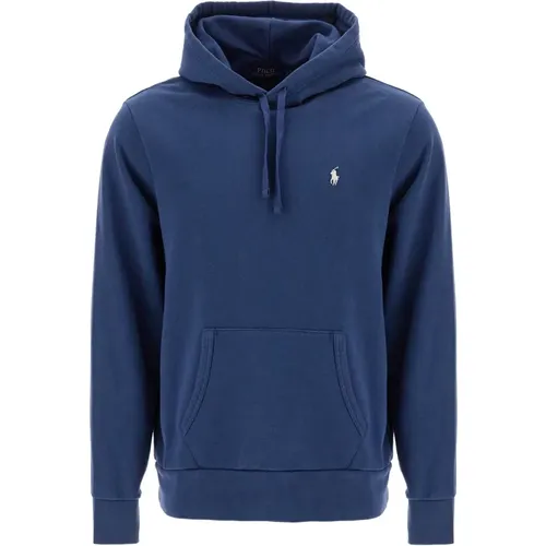 Kapuzenpullover mit gesticktem Pony , Herren, Größe: S - Polo Ralph Lauren - Modalova