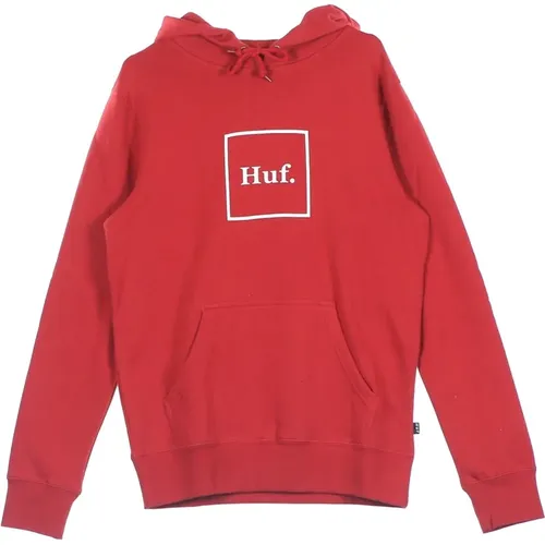 Box Logo Hooded Sweatshirt , male, Sizes: XL - HUF - Modalova