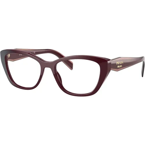 Vista Eyeglasses Frame , male, Sizes: 53 MM - Prada - Modalova