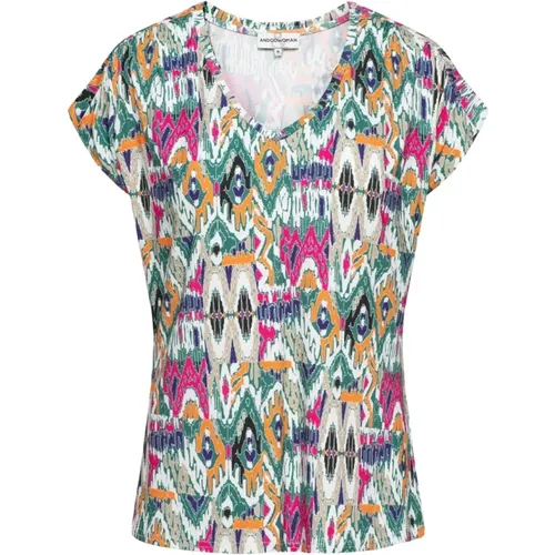 T-Shirt , Damen, Größe: XS - &Co Woman - Modalova