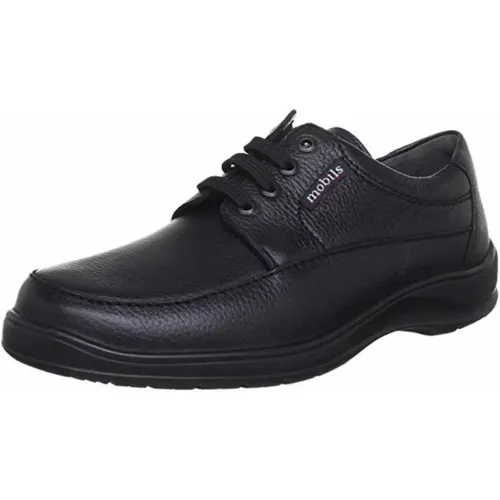 Schwarze Schnürschuhe , Herren, Größe: 40 1/2 EU - mephisto - Modalova