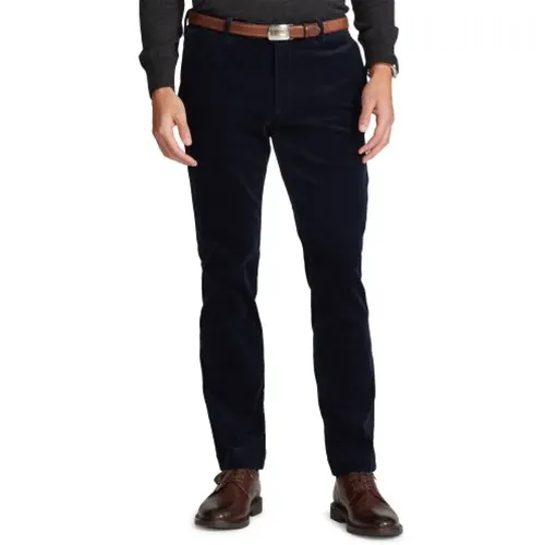 Stretch Slim Fit Corduroy Pants , male, Sizes: W33 L32, W32 L32 - Ralph Lauren - Modalova