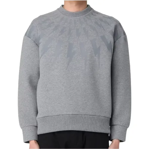 Grey Sweater Collection , male, Sizes: XL, M, L - Neil Barrett - Modalova