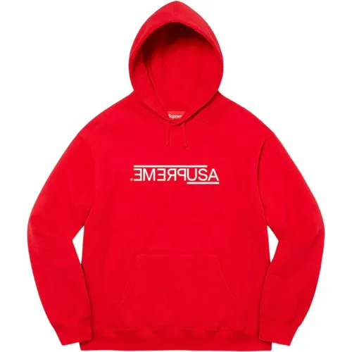 Roter Kapuzenpullover Limited Edition - Supreme - Modalova