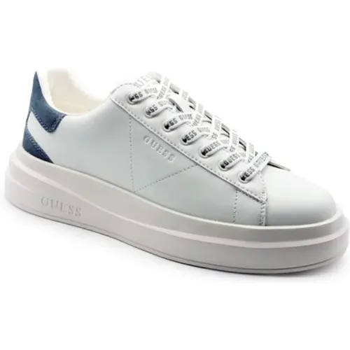 Weiße und graue PU Sneakers Fmpvibsue12 , Herren, Größe: 42 EU - Guess - Modalova