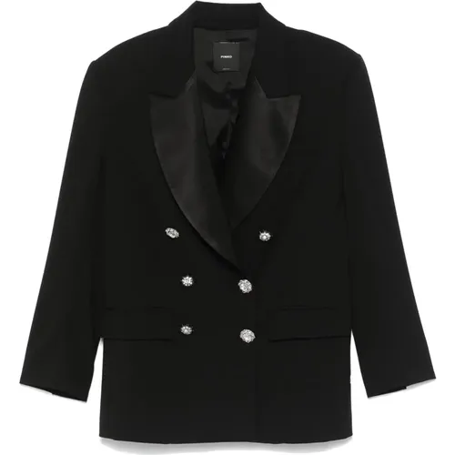 Casual Schwarzer Blazer PINKO - pinko - Modalova